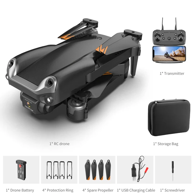 Z608 Obstacle Avoidance 4K HD Camera 4 Axis Aero Craft Profesional Dron Wifi FPV Remote Control Quadcopter Drone Kit