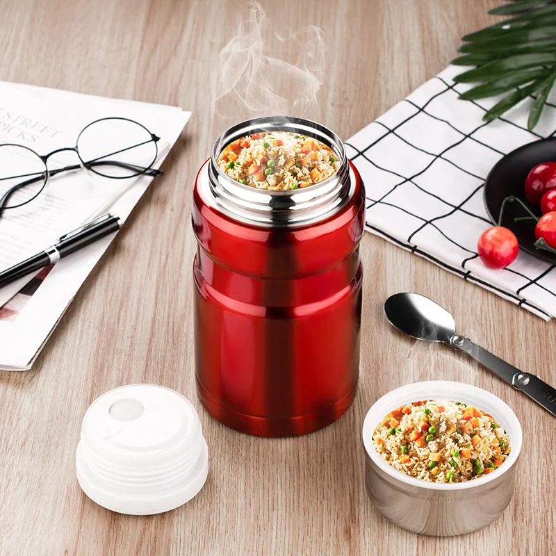 500ml Stainless Steel Working Bento Lunch Box Soup Cup Thermos For Hot