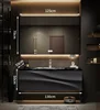 130Nature Marble Countertop & Ceramic Sink