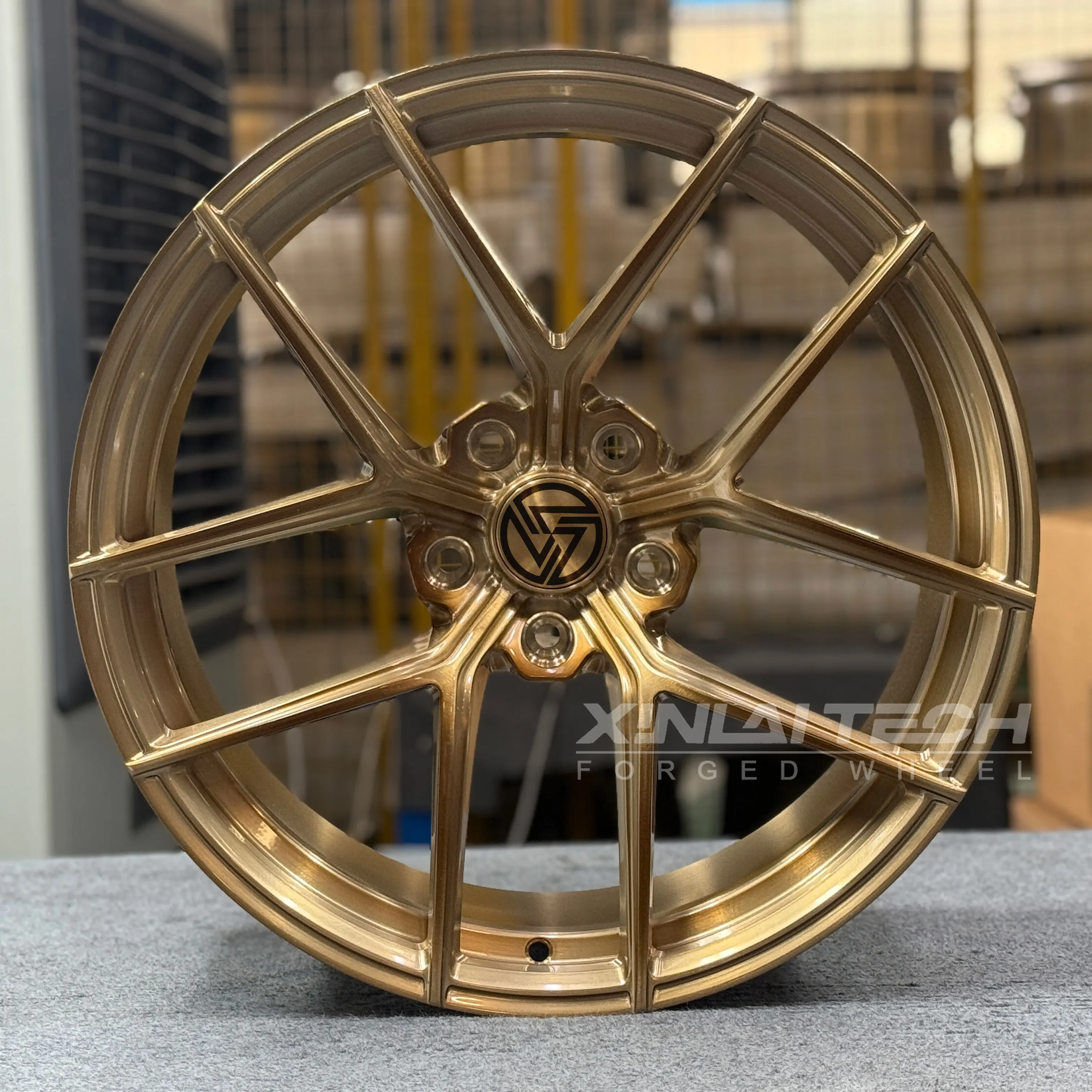 XL Custom Monoblock Forged Wheel Jantes 5x112 5x120 5x114.3 Wheel 17 18 19 20 21 22 23 Inch Rim Deep Concave Wheel - Image 1