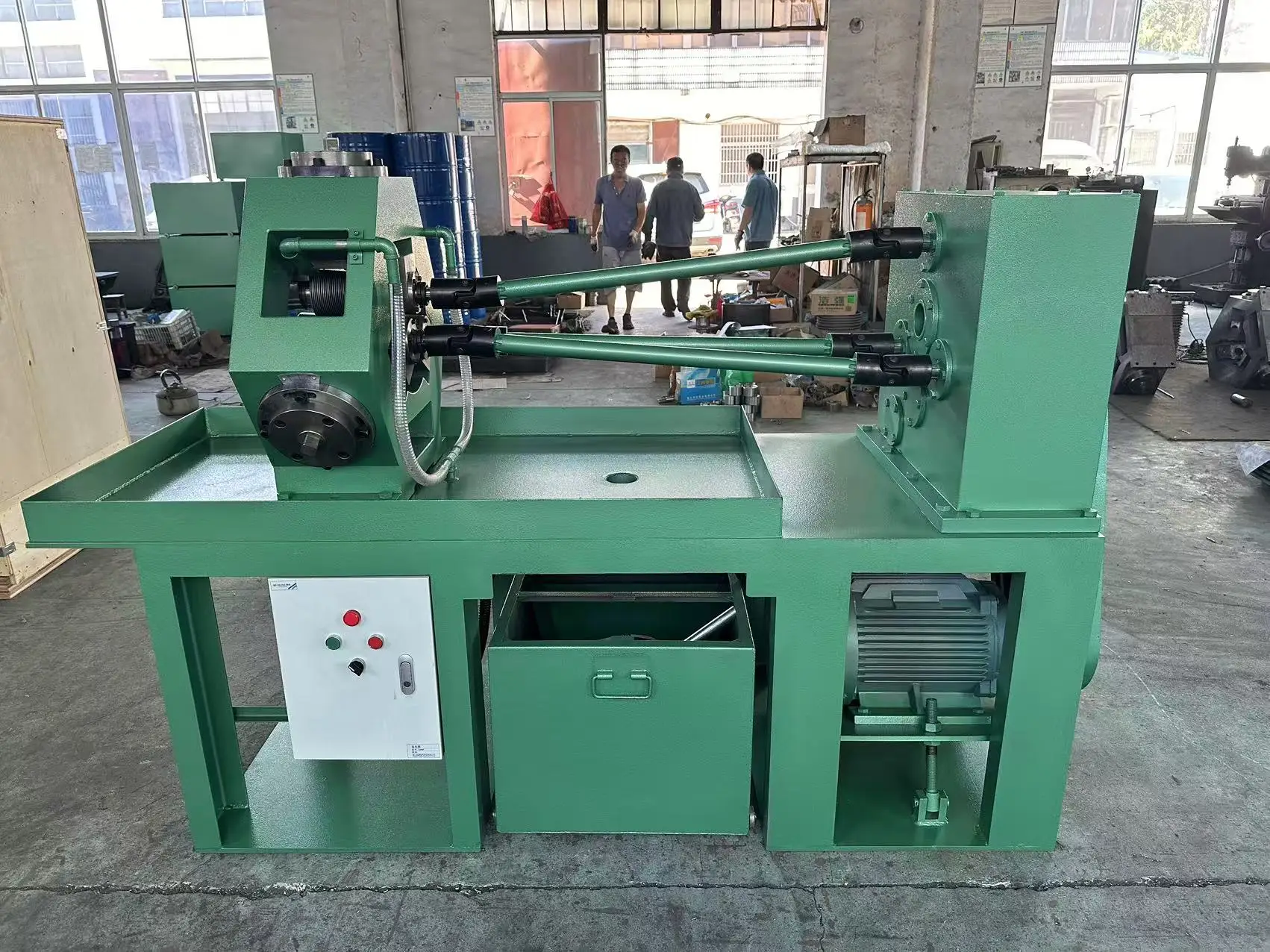 Bw Finned Tube Rolling Mill Extruded Finned Steel Tube Making Machine