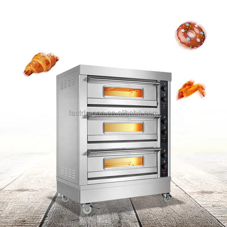 Multifunction Commercial Kitchen Bread Pizza Cake Baking Oven Cooking