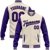 Cream-purple-black