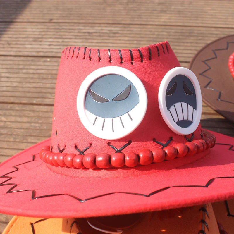 Portgas D Ace Cosplay Hat Cowboy Hat 