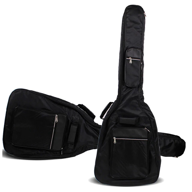 LETSROCK 39-Inch Electric Guitar Gig Bag - Padded, Water-Resistant, With Adjustable Straps & Accessory Pockets