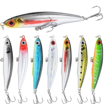 3.5g/5.4g/8.3g/12g Fishing Pencil Lure Sinking Fishing Biat Full Water Layer Lure for Saltwater and Freshwater – Pencil – view 2