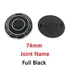 Nom du joint 74 mm entièrement noir