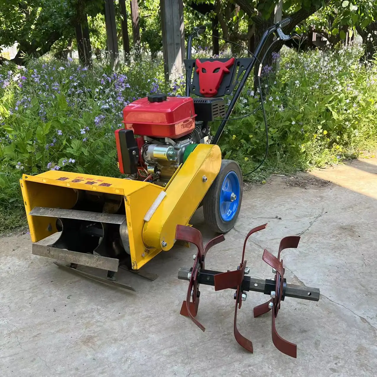 Plows and Weeding Machines Micro Tilling Weeding Machine Agriculture Weeding Machine 4 Stroke