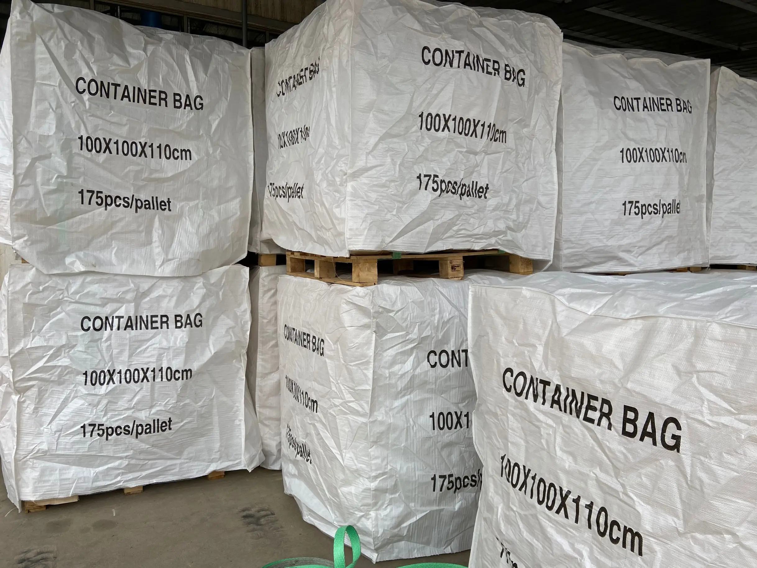 Large Size Waste Skip Dumpster Bag Recycling Jumbo Washout Garden Waste