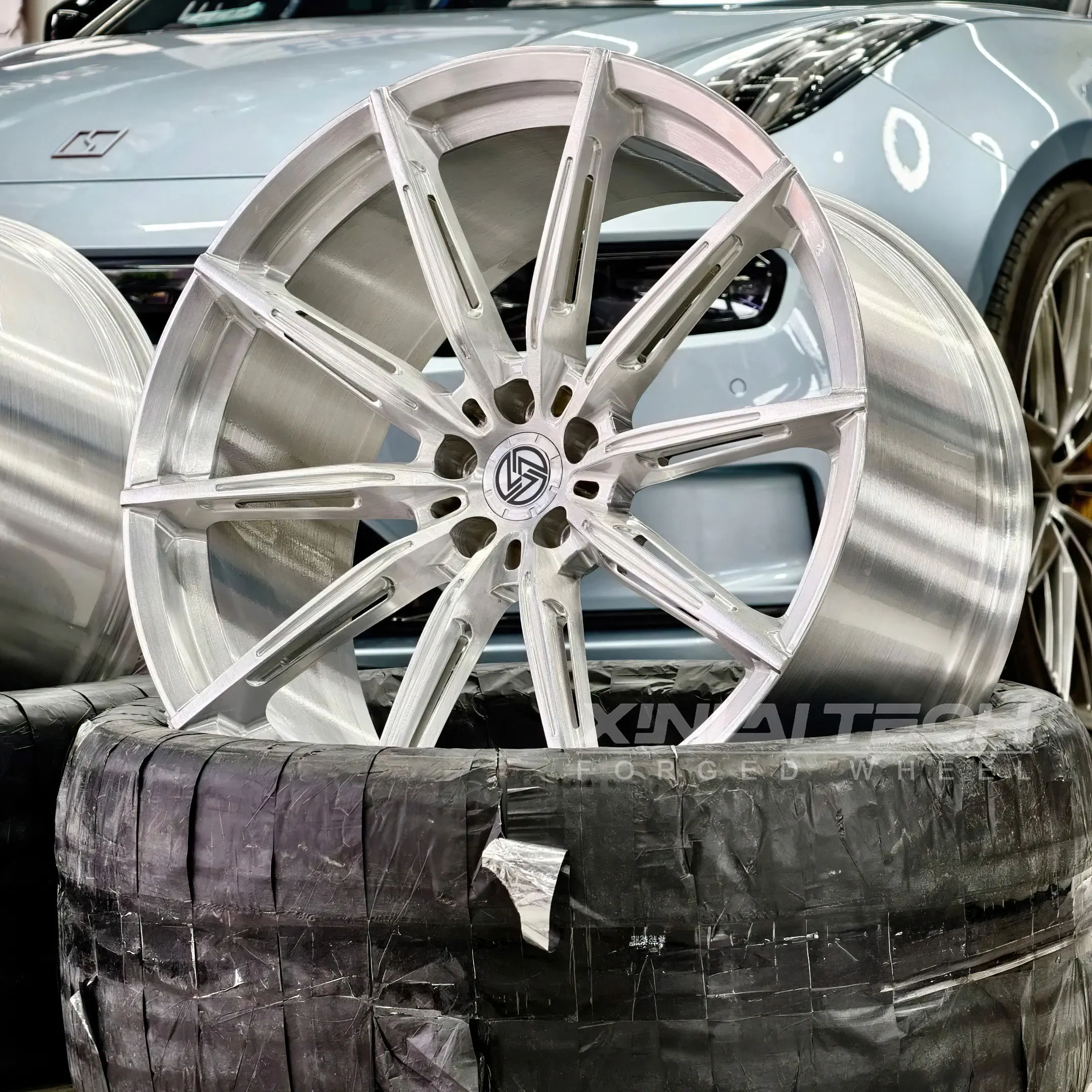 XL Custom Forged Wheels 1-piece Monoblock 5x120 5x112 5x114.3 Racing Car Wheel for bmw audi Mercedes benz Alloy Wheel - Image 4
