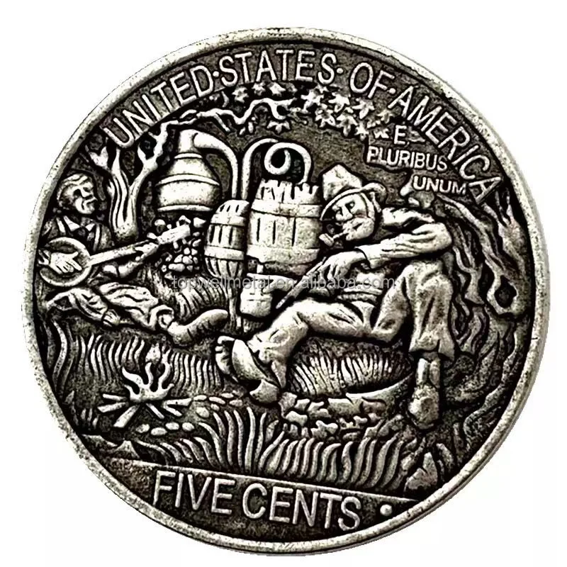 Coin Maker Custom Cheap Pirate Challenge Coins Metal Antique Collectible Coins