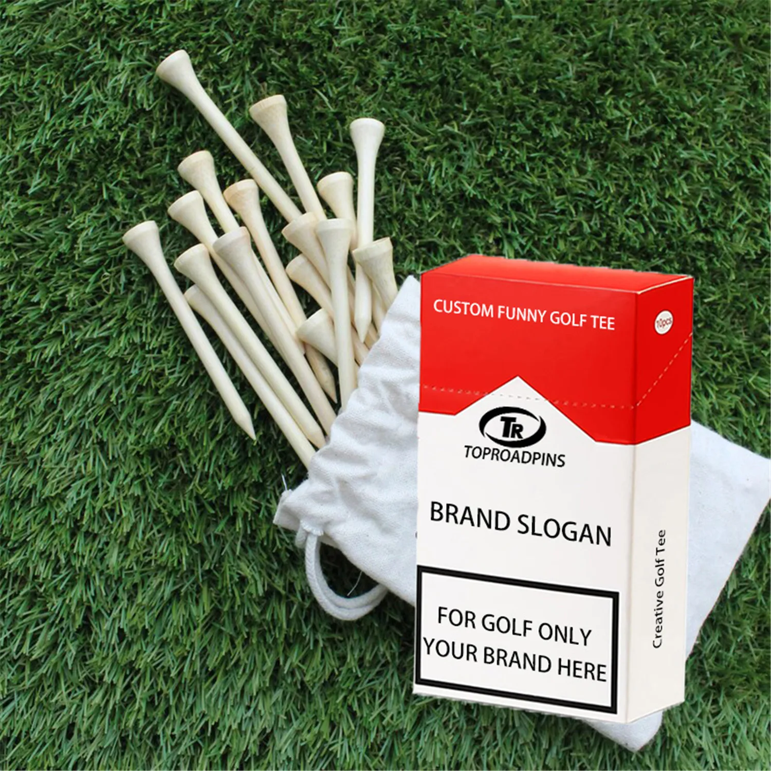 Innovative Fashion Design Golf Ball Holder Tee in Cigarette Box Indoor  Outdoor Durable Tee De Golf Personalized Wood Golf Tees| Alibaba.com