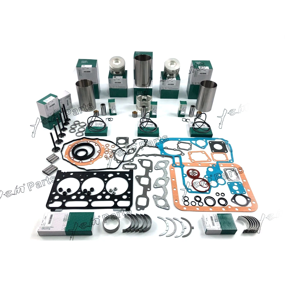 For KUBOTA D1703 Cylinder Liner Kit Engine Rebuild Kit