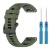 3#Olive green+black