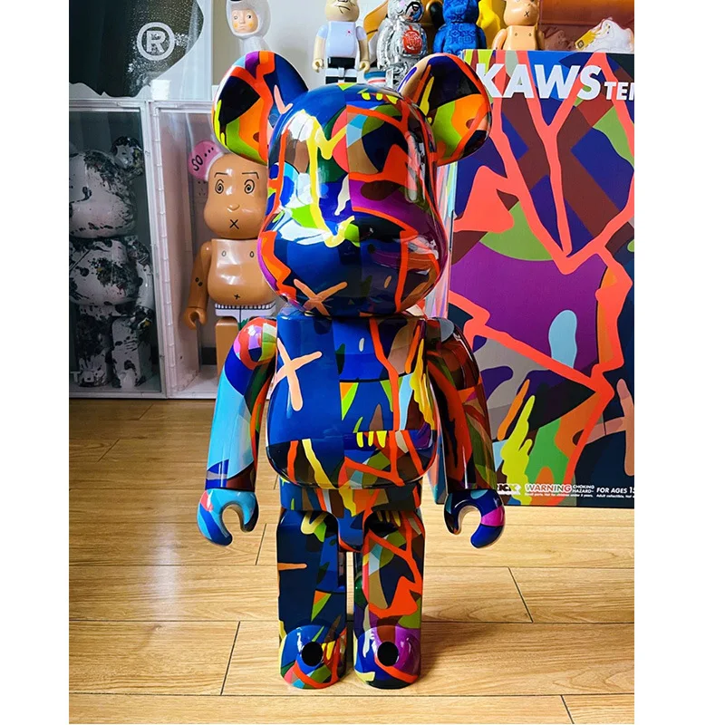 2022 New Listing Violent Bear Models Toys Artificial Resin Cartoon Decoration Crafts Bear Brick Toy Ornament