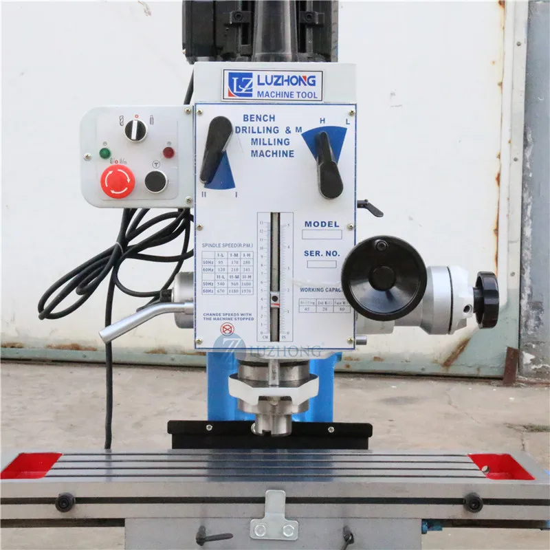 ZX7045 Drilling and Milling Machine with Rotary Table
