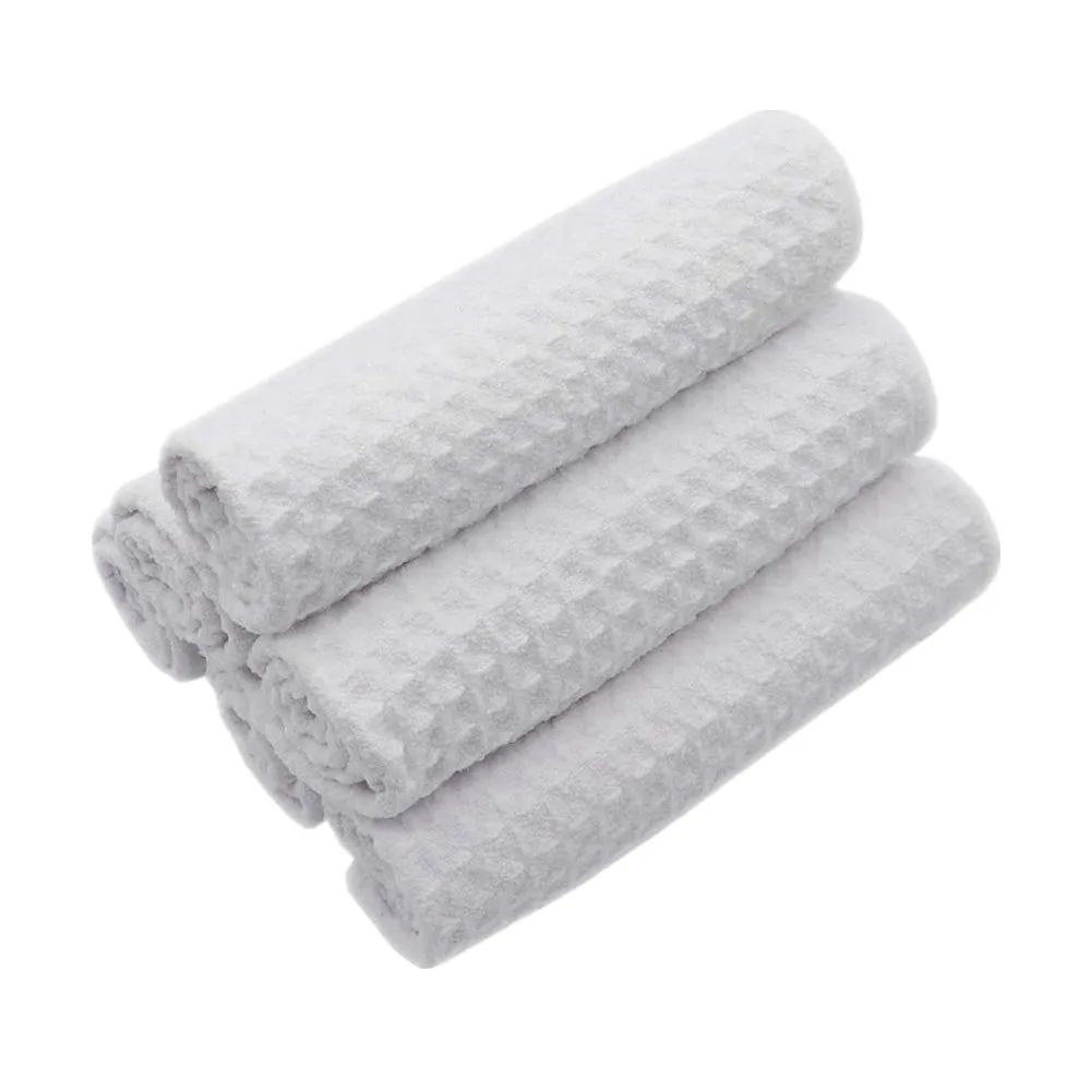 For Drying and Cleaning Dish Cloths Surfaces Fast Drying Microfiber Kitchen Premium Soft and Super Waffle Weave Towel