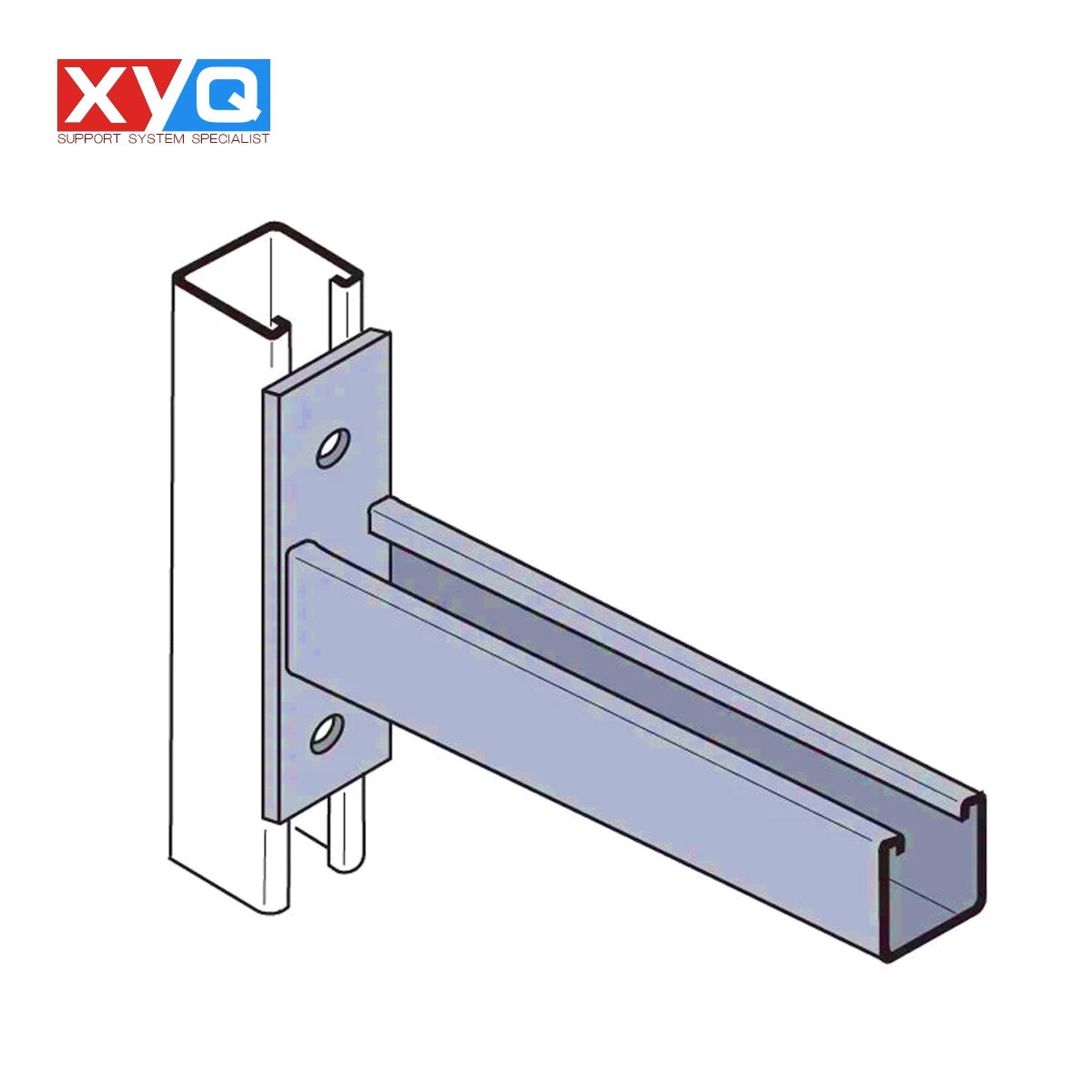 Unistrut Channel Bracket Strut Channel 13/16 Cantilever Arm For Single