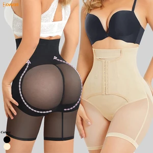Women Tummy Control Butt Lifter Shapewear Panties Peach Hip Enhancer Slimming High Waist Control Shorts Body Shaping Underwear
