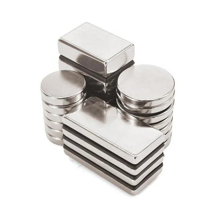 N52 Super Strong Permanent Round Cylinder Block Magnet