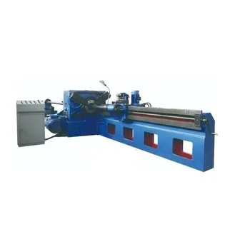 High Precision Plc Control Mining Conveyor Roller Making Machine 