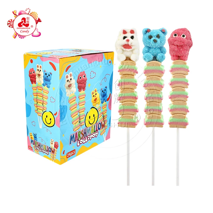 animals hamburger marshmallow