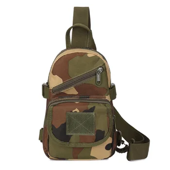 Factory wholesale unisex outdoor sports custom multi-functional tactical chest and shoulder bags