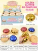 Bao glitter dorato 8,5 cm