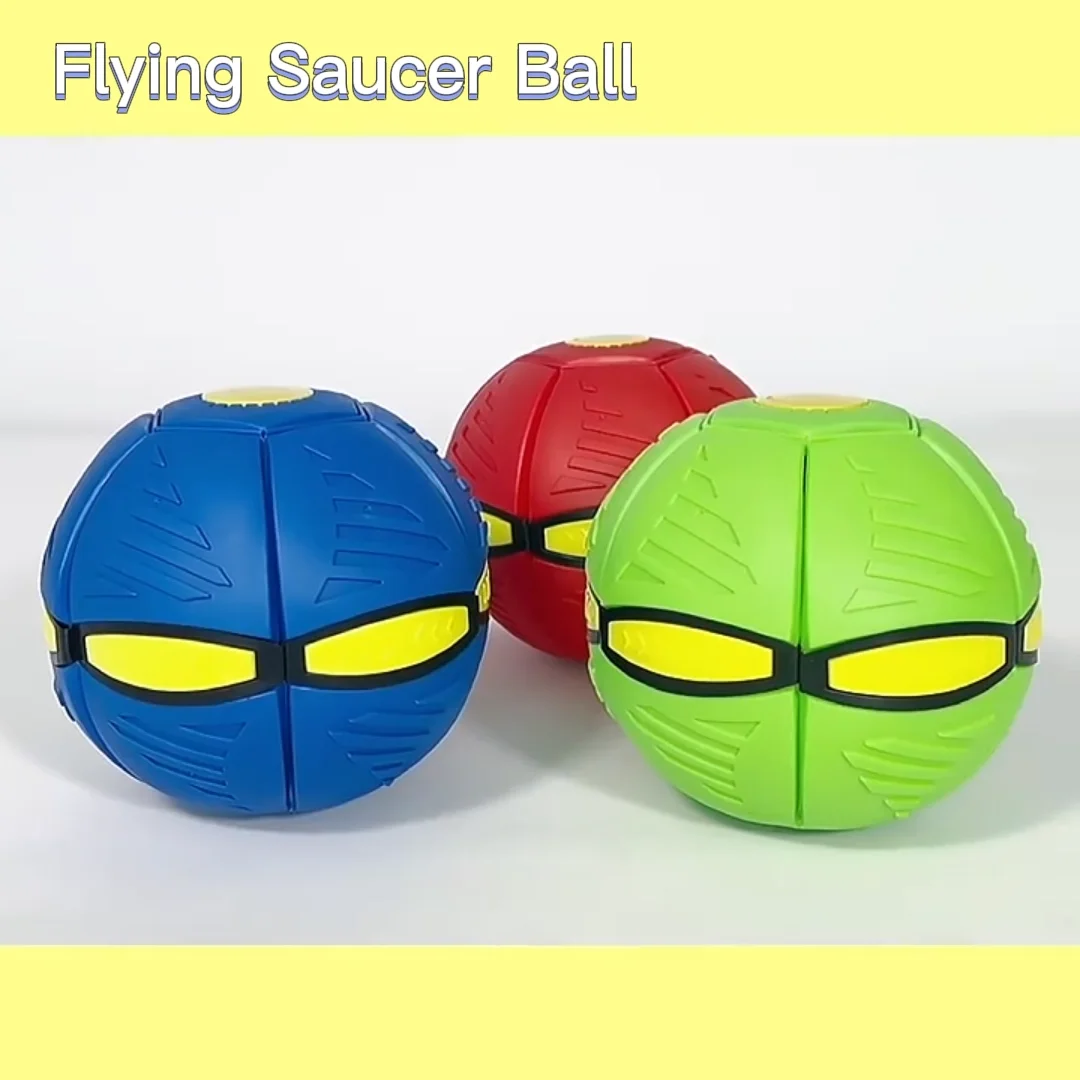 Wholesale Kids Flying Disk Transform Flying Saucer Ball Outdoor Indoor