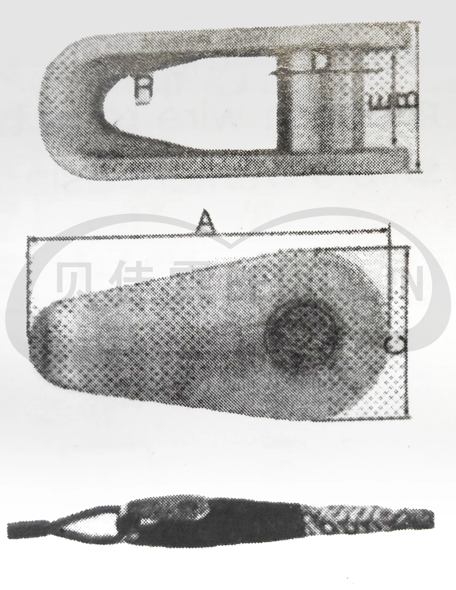 Mooring Use Boss Link Mooring Link UHMWPE Rope Use Metal Shackle with Bolt