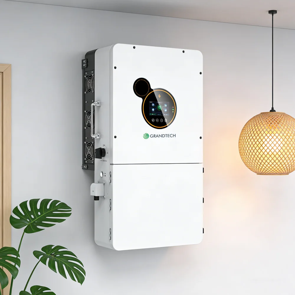 inversor híbrido de baja tensión de 8 kW / 10 kW / 12 kW, monofásico de fase dividida o trifásico, con soporte BMS para baterías de plomo-ácido o de litio, eficiencia del 98 % para energía solar