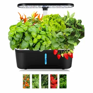 Vertak Smart Hydroponic Planter Systems Full Spectrum Indoor LED Plant Flower Growing Lamp Light Smart Gardens