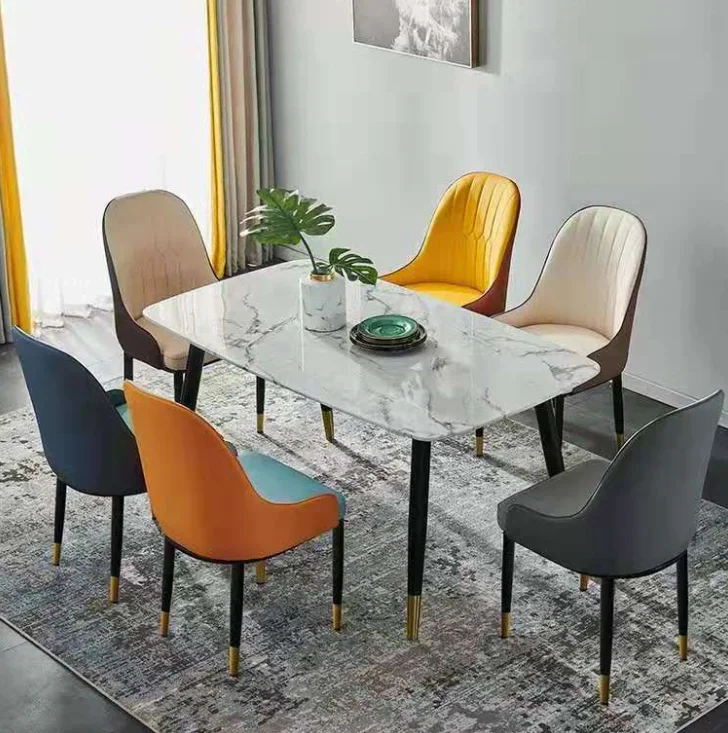 Synthetic Material and Business Trade Conversation Specific Use Leather Chairs