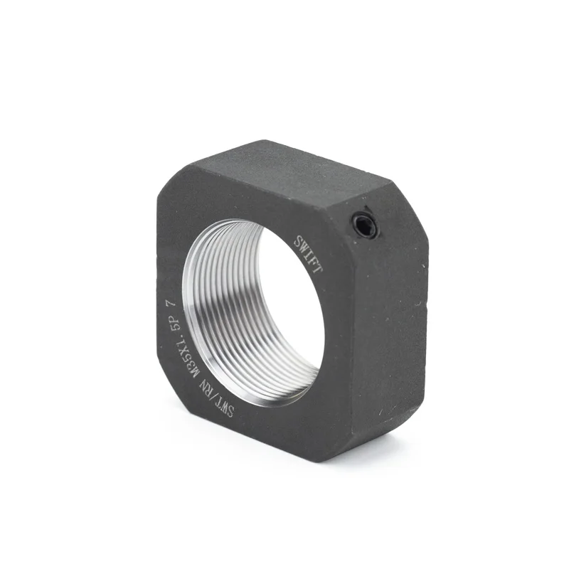 Precision lock nut for light load transmission