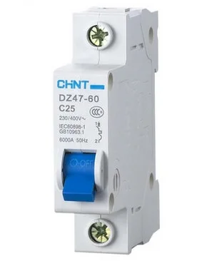 Cost Price Customized Miniature Chint Type C 2 Poles 30 Amp Circuit Breaker