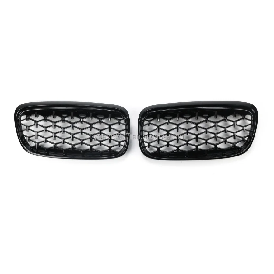 product tiypeor front bumper grille diamond grill meteor style for bmw 2 series f45 2014   2018 diamond style car front grille-5