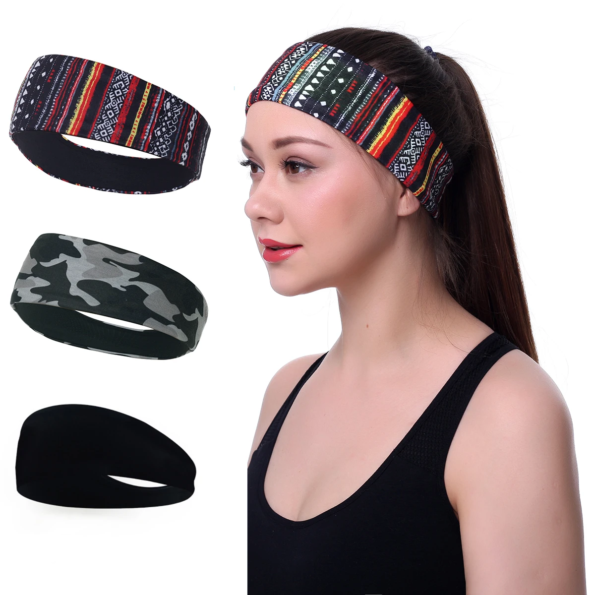 2022 novos produtos homens sweatband esportes headband elástico