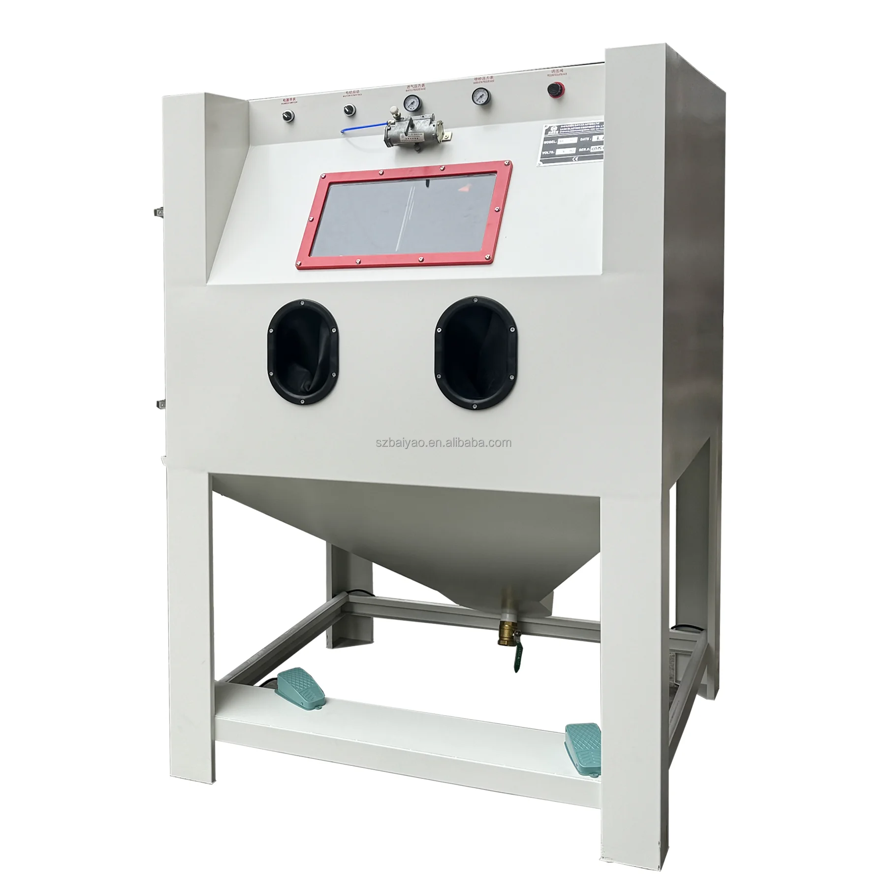 Wet Dustless Sandblasting Machine Vapor Sandblaster Vapour Blasting Aqua Blasting Equipment