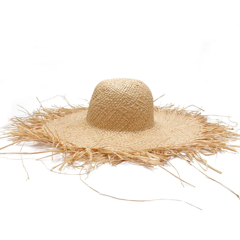 Wholesale Summer Lafite straw hats women's