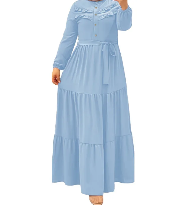 Abaya de Luxe en Crêpe de Polyester – Fabricant Vêtements Musulmane 2026 Grossiste Turquie