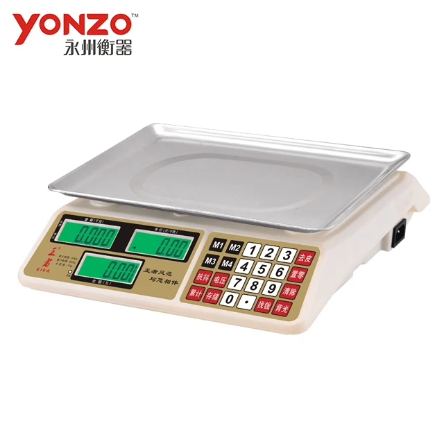 Electronic Price Computing Scale Balanza Electronica Precio with Pole