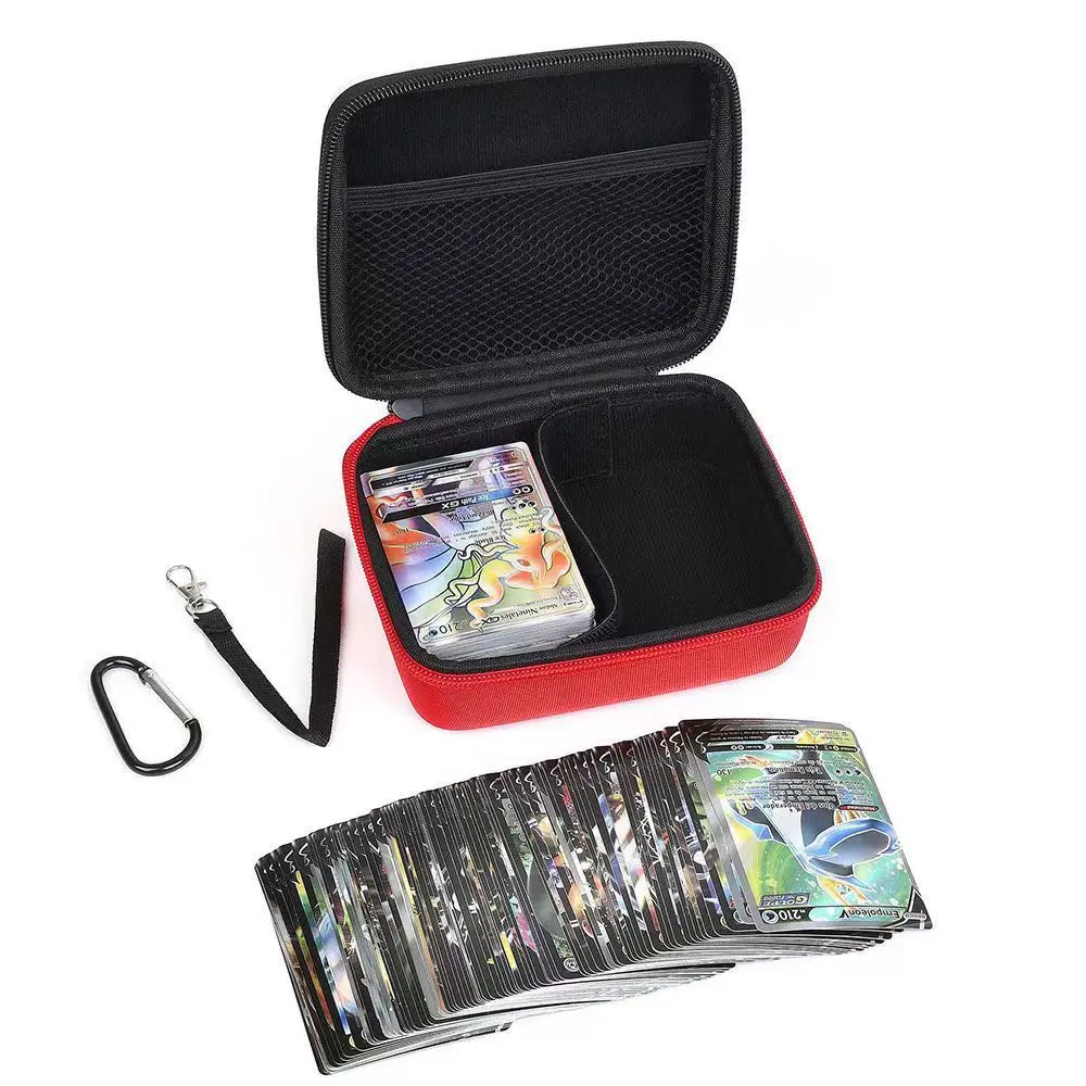 EVA Hard-Shell Storage Box for 400 Pokmon Trading Cards  Durable Carrying  Case and Binder Holder for Safe Card Storage