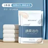Disposable bath towels