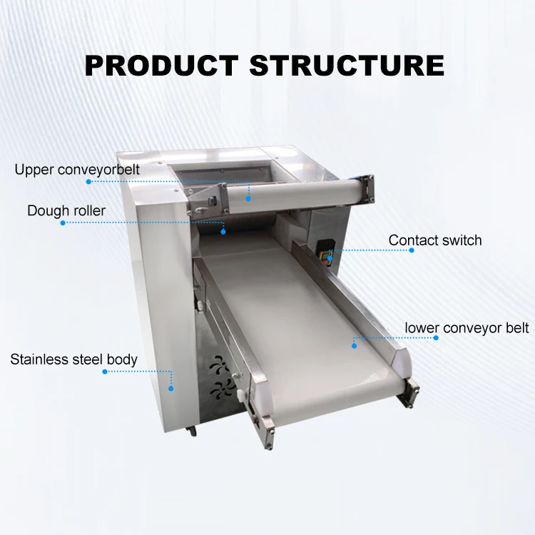 Wholesale Pizza Dough Ball Press Machine Rolling Bread Roller Sheeter Imperia Table Top Manual Electric Kneading Casting