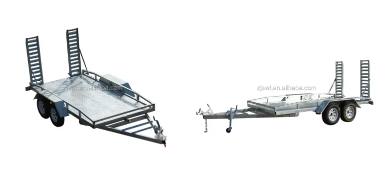 The Factory Manufactures and Sells Car Trailers for Consigning Cars