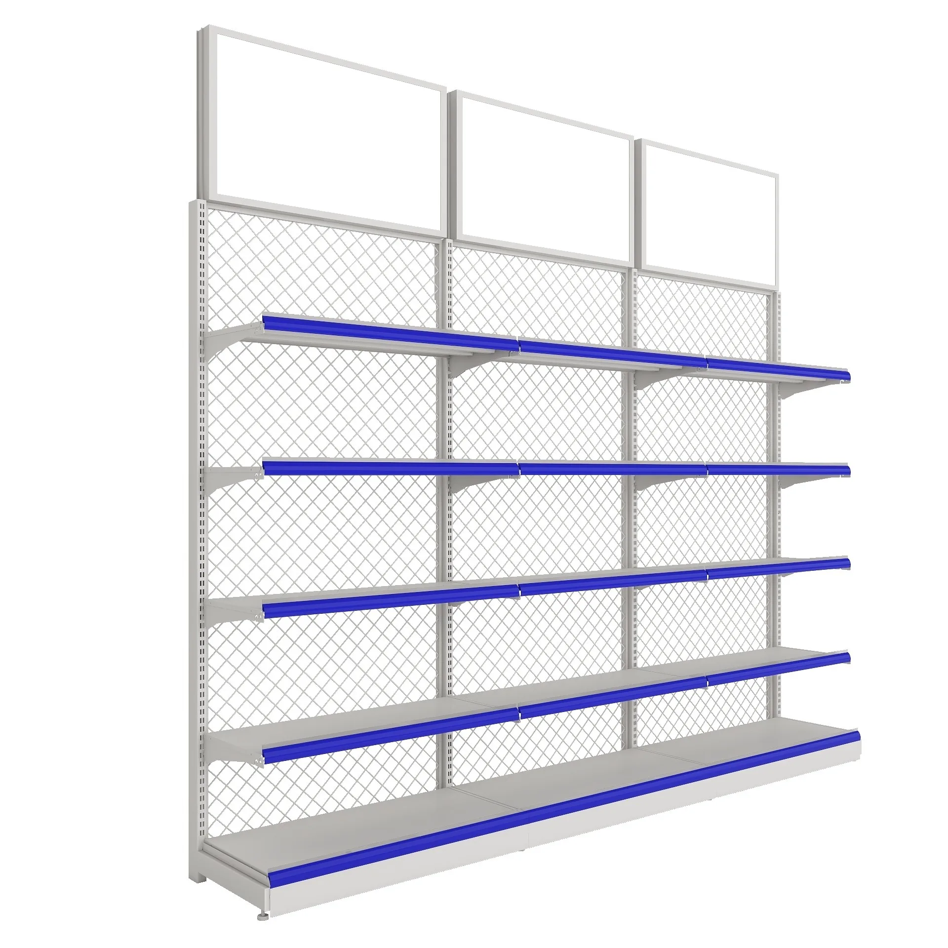 Easy To Assemble Shelf For Shop Display Metal Racks Store Shelves - Buy ...