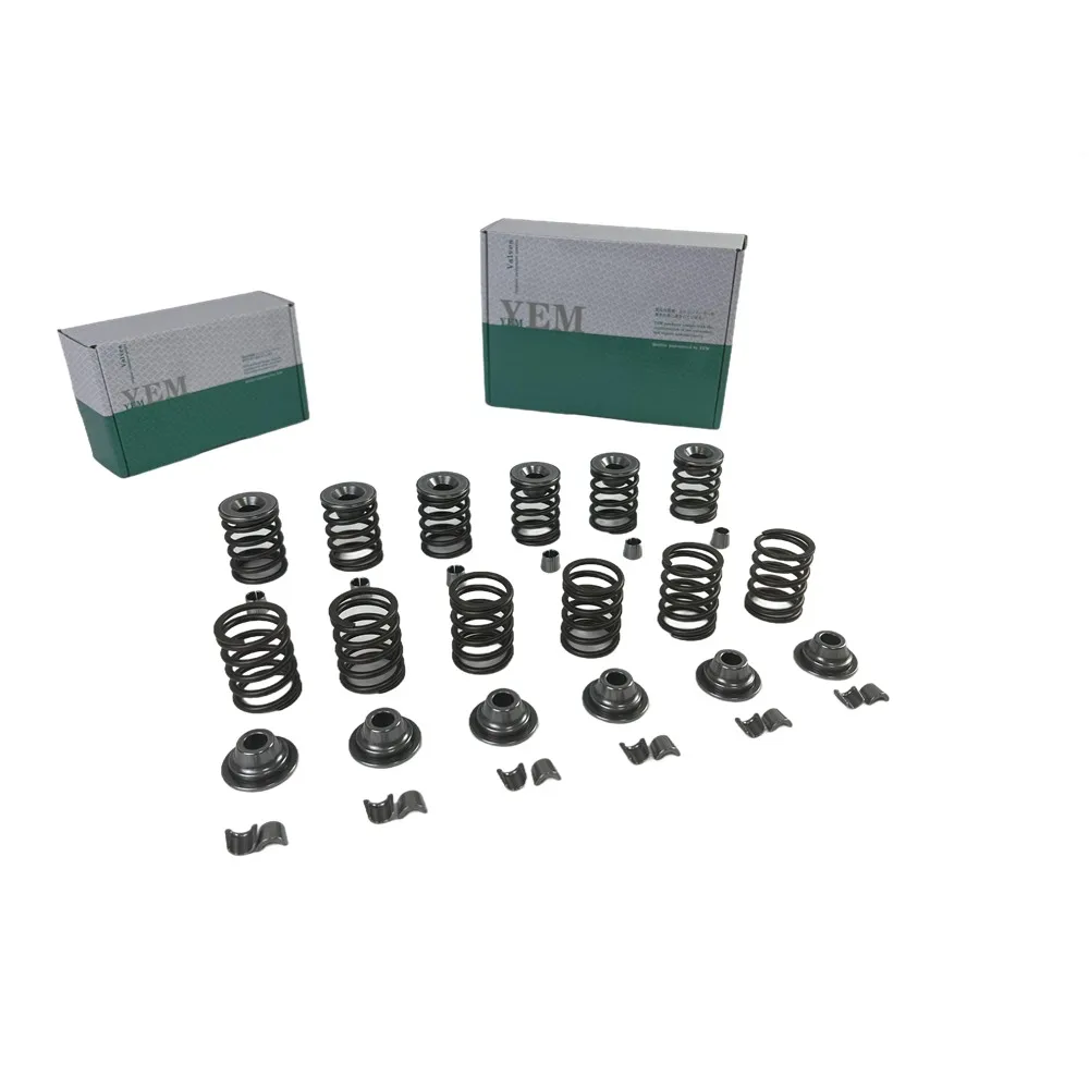 6D125 Valve Spring Kit Spring Seat & Retainer for Komatsu High Quality Engine Parts