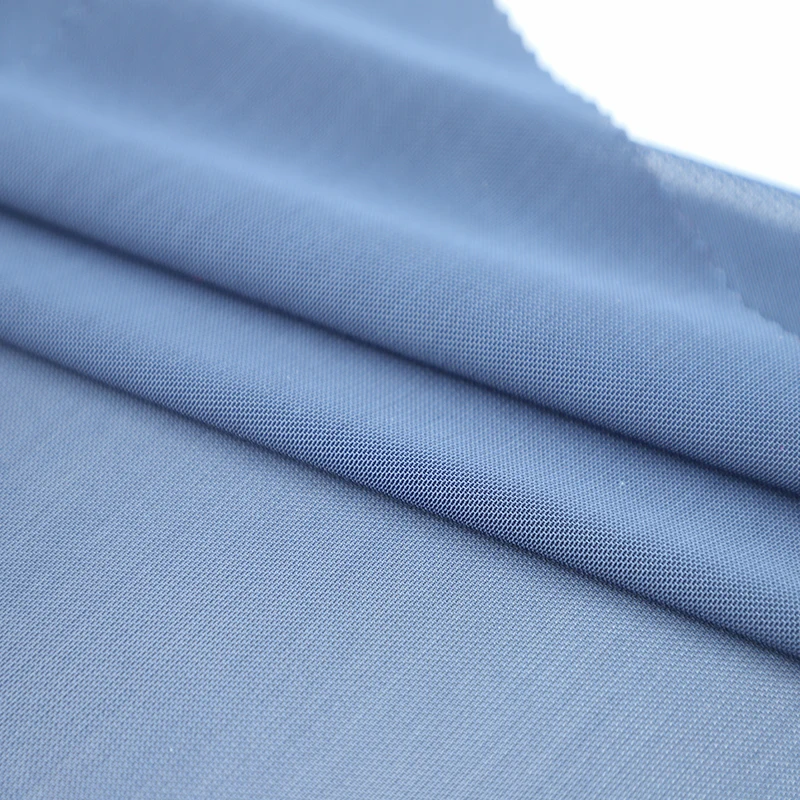 Hot Quality Custom Fabric 90%polyester 10%spandex Stretch Mesh Fabric ...
