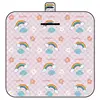 Little flower rainbow ultrasonic picnic mat