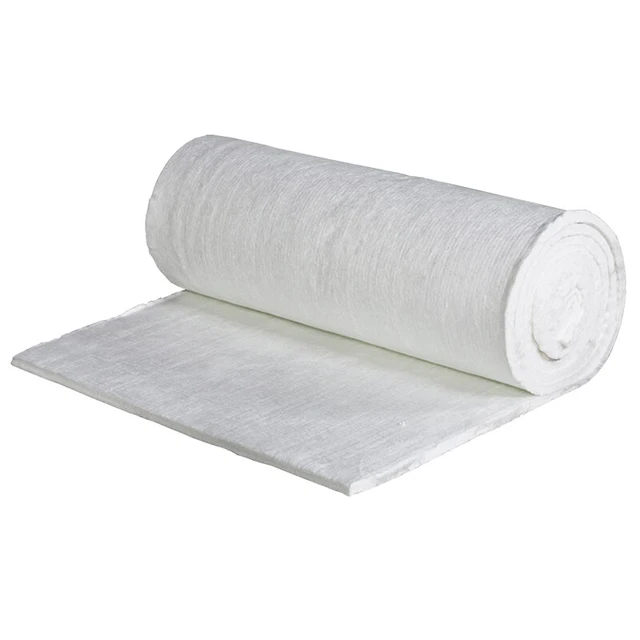 New high temperature heat insulation 1260c thermal insulation fiberglass wool blanket Silencer cotton